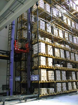 Estanter&iacute;a Transelevadores