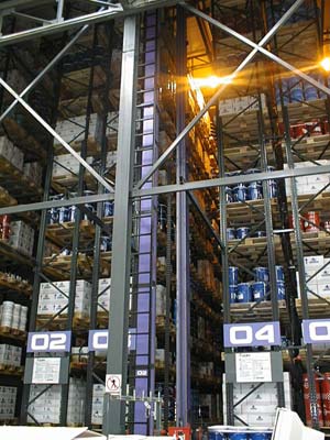 Estanter&iacute;a Transelevadores