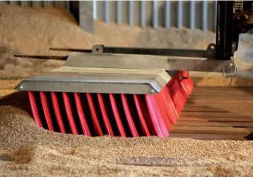 Barredora para carretilla por sistema de empuje