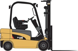 Carretilla caterpillar electrica ep20 n