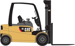 Carretilla caterpillar dp45