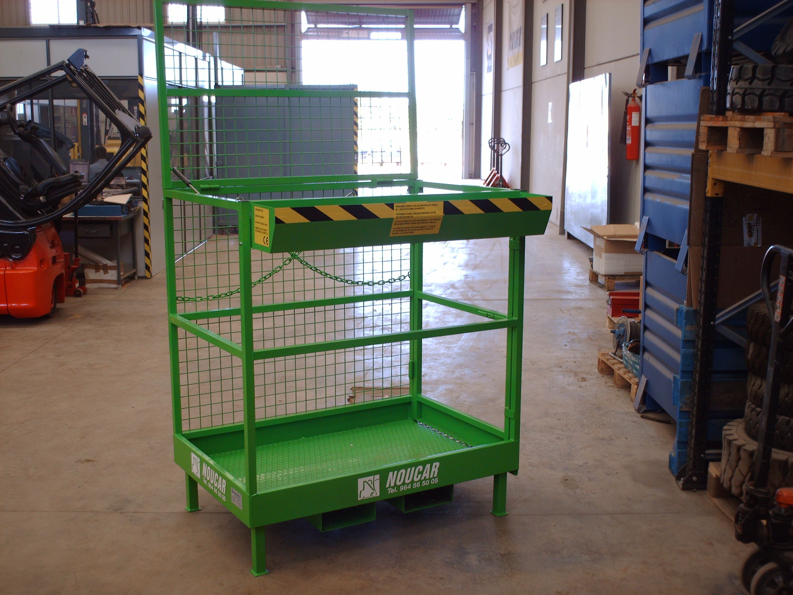 Jaula de Trabajo para Apiladores